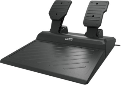 Rechtervooraanzicht van de voetpedalen voor de Hori USA Inc Racing Wheel Overdrive