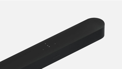 Sonos Beam の上部にあるタッチ コントロール