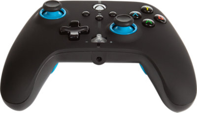 Vista angolare del controller cablato PowerA per Xbox Series X.