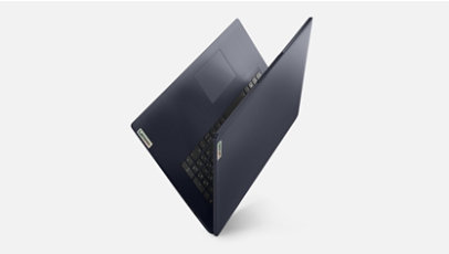 A Folded Lenovo IdeaPad Laptop right view.