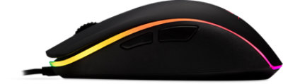 Left view of the Kingston HyperX Pulsefire Surge RGB Gaming Mouse