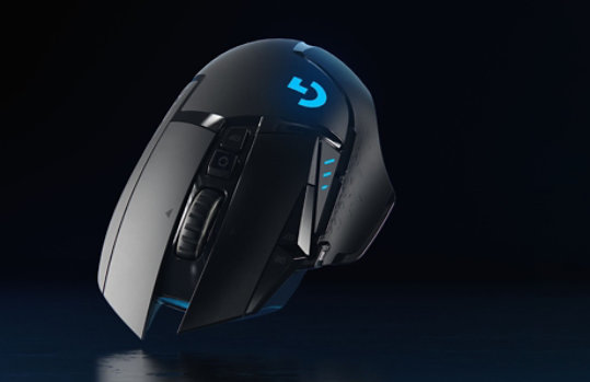 Souris de jeu sans fil G502 X PLUS de Logitech - Noir