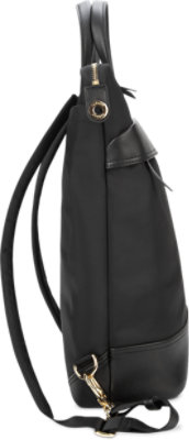Targus Newport Convertible 2 in 1 Tote/Backpack in Black from the side