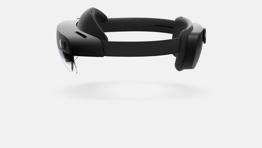 Side view of Hololens 2