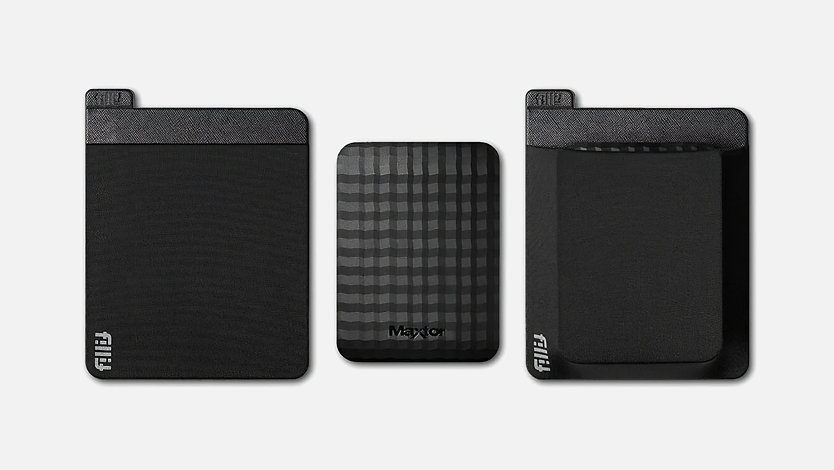 2つのSympoCreativeFillitPocketsを並べて。