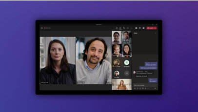 Microsoft Teams su un tablet.