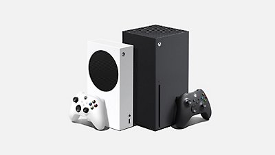 Xbox Series S と Xbox Series X の画像
