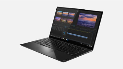IdeaPad Slim 9i, front facing left.