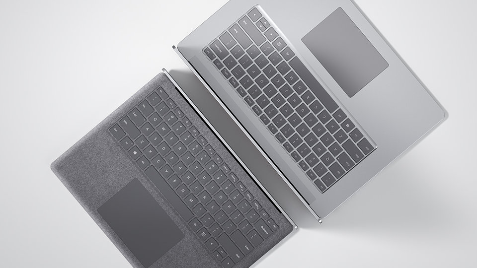 Surface Laptop 3 in two sizes.