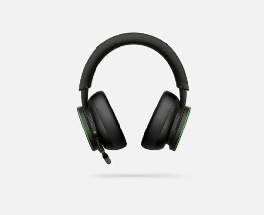 Front of the Xbox Wireless Headset.