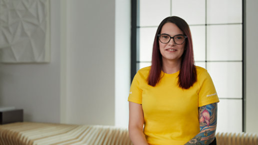 A little boy learning at home with Microsoft Teams