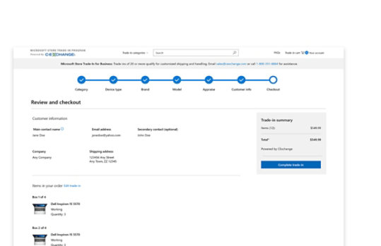 Microsoft Trade In & Recycling Program - Microsoft Store