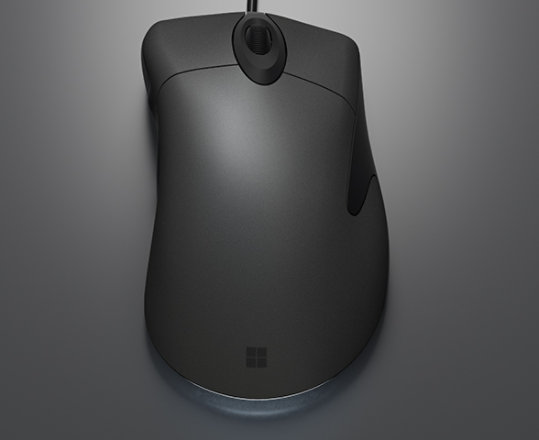Nahansicht der Microsoft Classic IntelliMouse