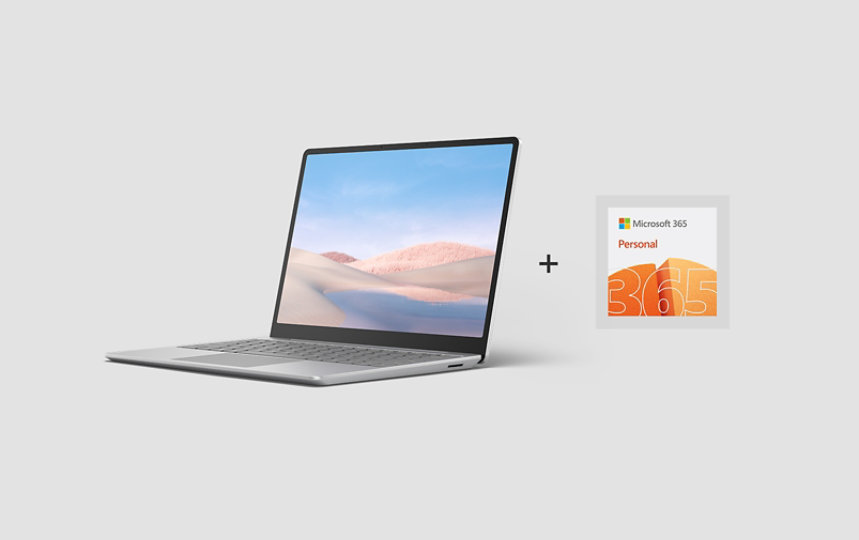 Un Surface Laptop Go.