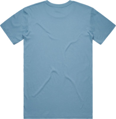 Achteraanzicht van Profile Blue T-shirt