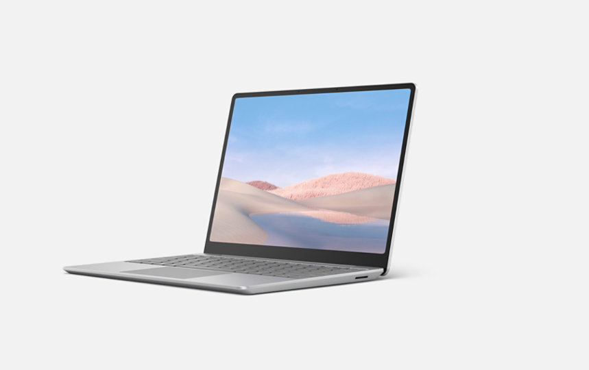 A Surface Laptop Go.