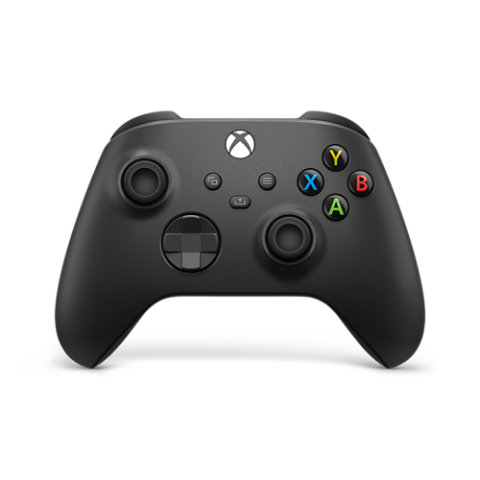 Xbox Wireless Controller, цвет: Карбоновый чёрный