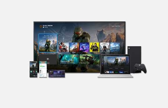 El ecosistema de Xbox aparece en una gama de dispositivos.