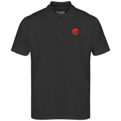 Crimson Omen Polo Shirt  – LG