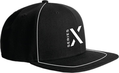 Black Xbox Series X Snapback Hat