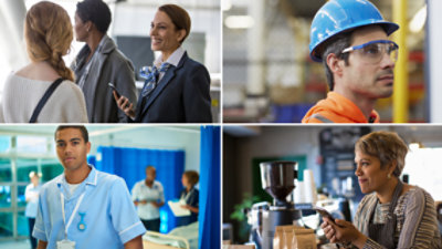 Изображения сотрудников первой линии