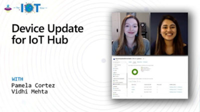 Un extrait de la vidéo intitulée Device Update for IoT Hub