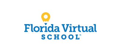 A close-up of the Florida Virtual School logo.