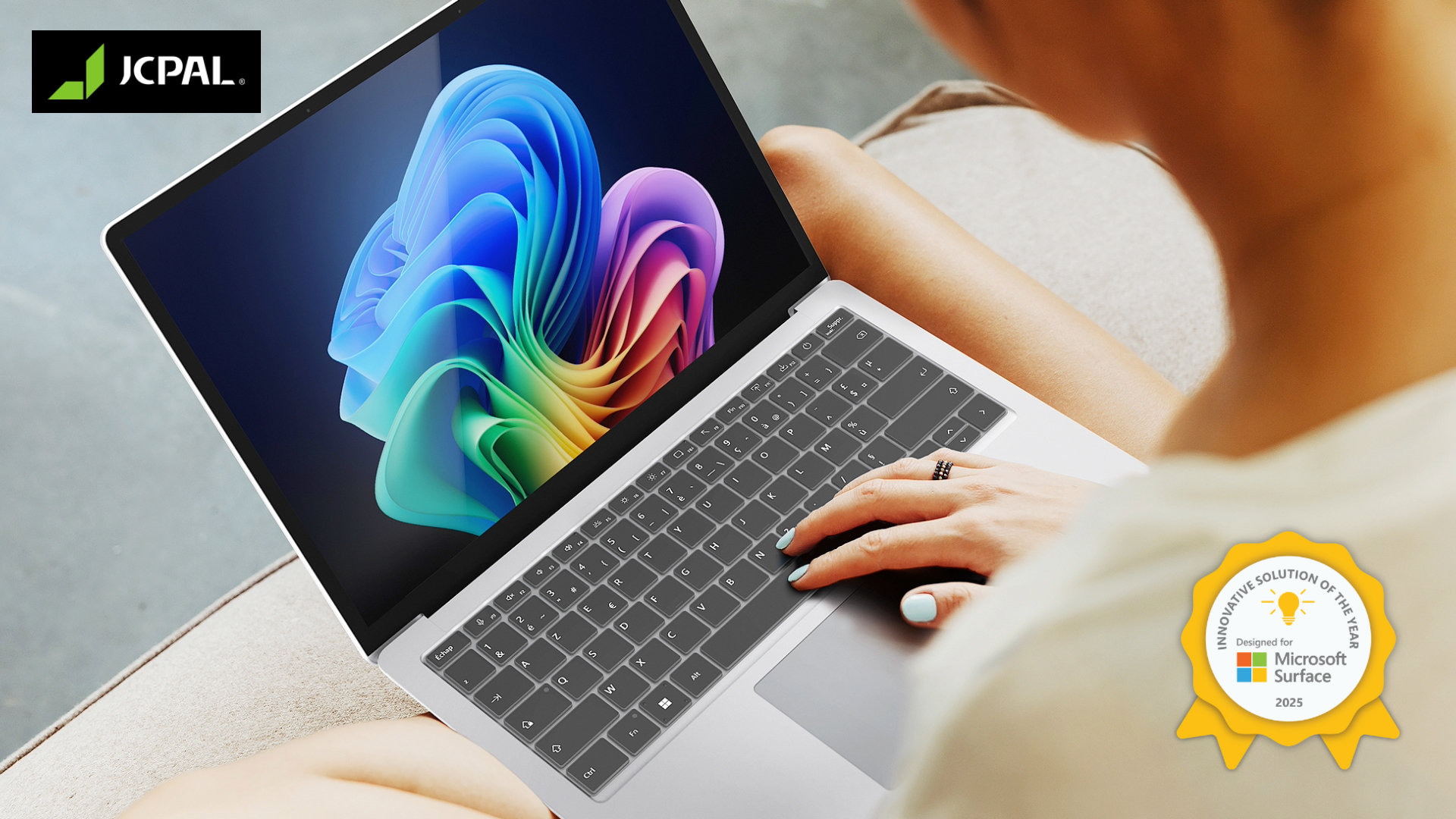 JCPal VerSkin Silicone Keyboard Protector for Surface Laptop (French EU)