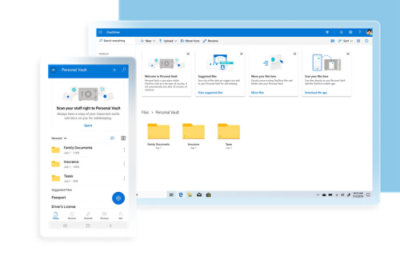 Screen shot of a persons one drive account