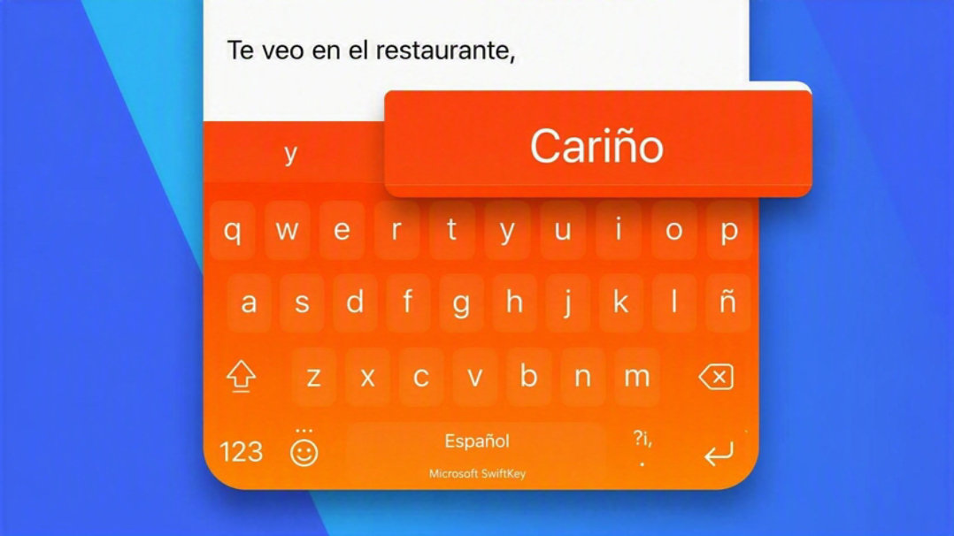SwiftKey sugiere la palabra siguiente