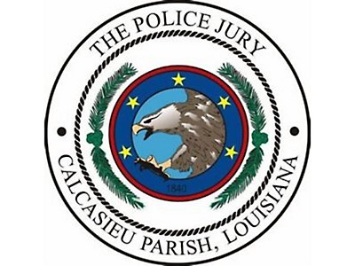 Logotipo da Calcasieu Parish Police Jury