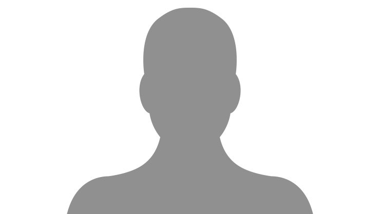 白い背景に人物を表す灰色のシルエット。日本語に翻訳する