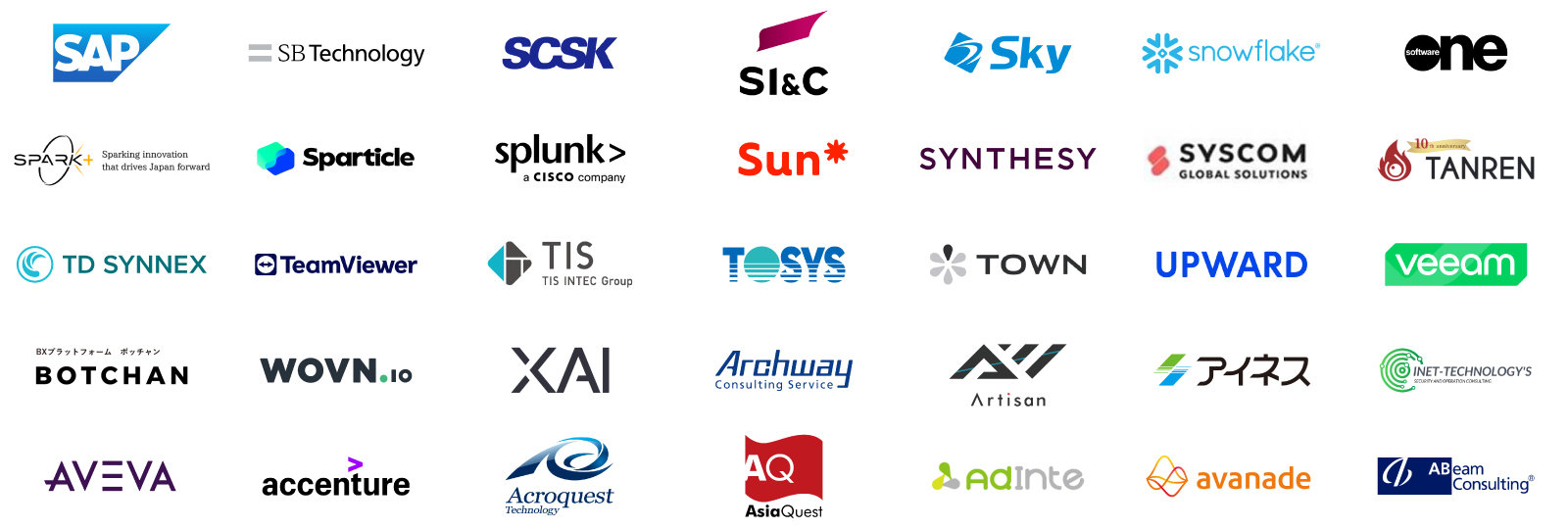 賛同パートナー 一覧その3