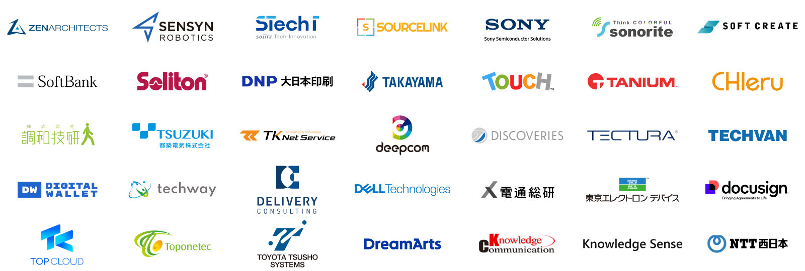 賛同パートナー 一覧その6