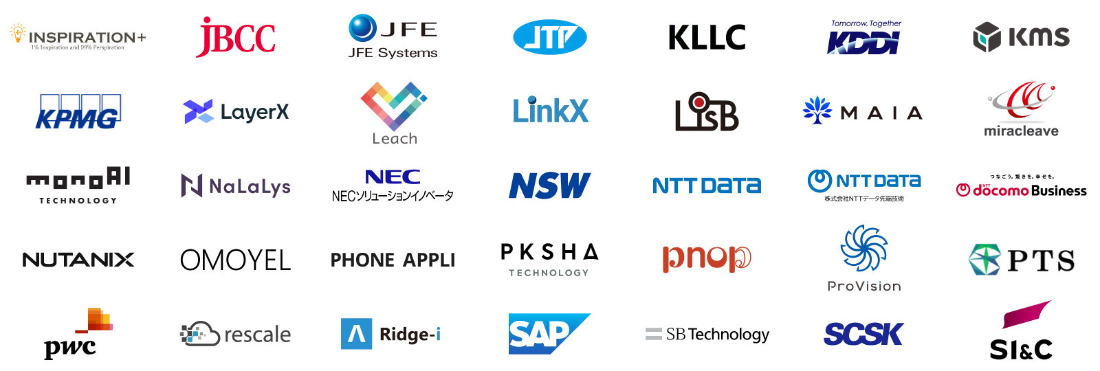賛同パートナー 一覧その2