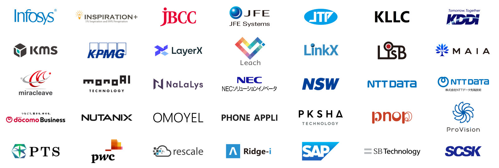 賛同パートナー 一覧その2