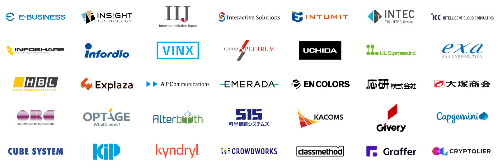 賛同パートナー 一覧その4