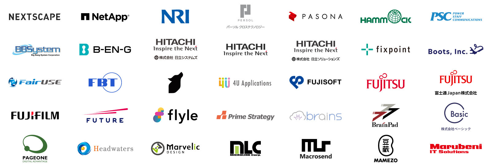 賛同パートナー 一覧その7