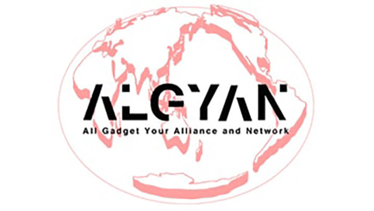ALGYAN All Gadget Your Alliance and Network ロゴ