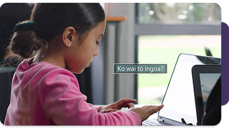 A child learning Māori | ko wai tō ingoa?
