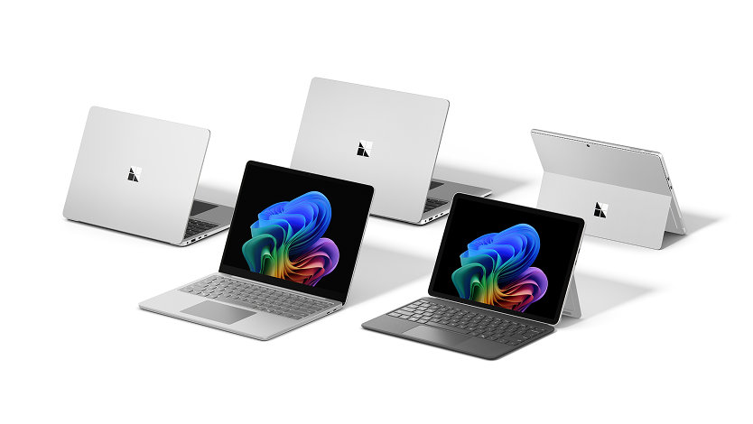 Microsoft Surfaceデバイスラインナップ。