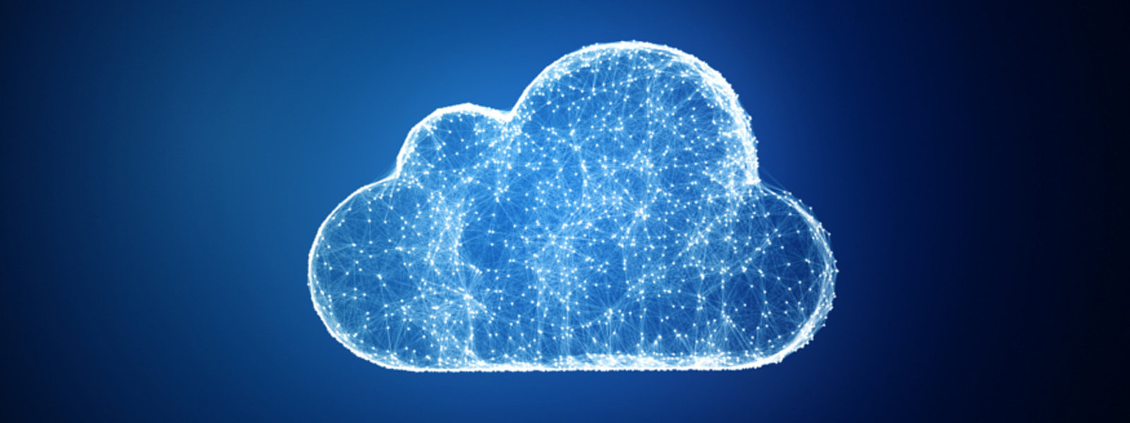 Digitale Wolke als Bild für Cloud Computing
