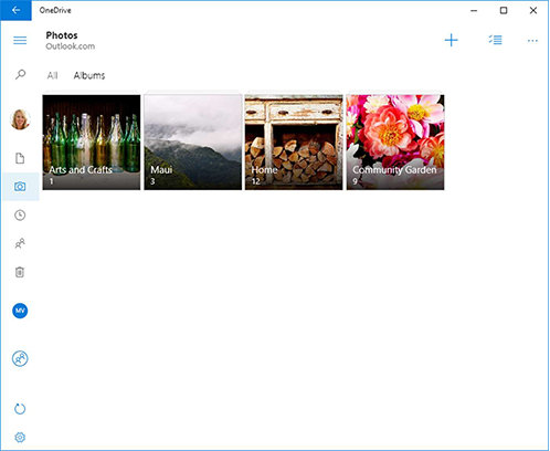 OneDrive に保存された写真