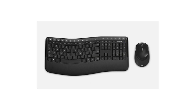 Microsoft ワイヤレスコンフォートデスクトップ5050キーボードとマウス