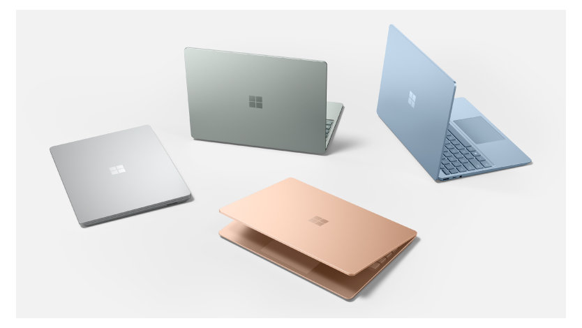 Surface Laptop Go 2 4つの異なる色で