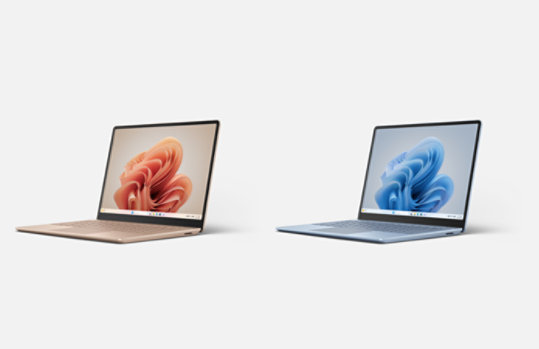 特別モデル Surface Laptop Go 3 (アイスブリーとサンドストーンの色)