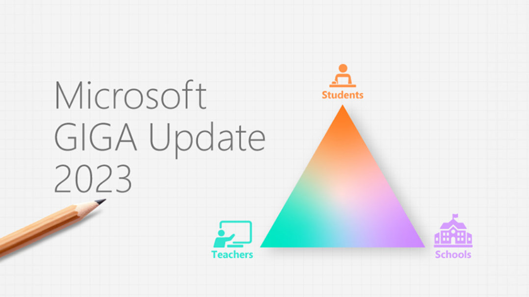 Microsoft GIGA Update 2023 ヘッダー画像
