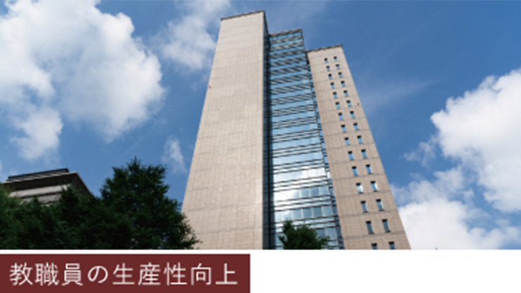 一橋ビジネススクール 国際企業戦略専攻 藤川研究室 の校舎。カテゴリー「教職員の生産性向上」