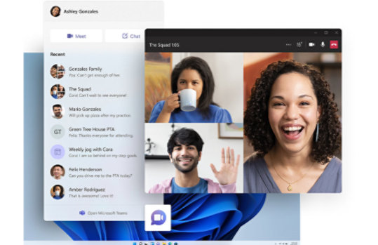 Microsoft Teams の利用イメージ