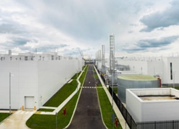 画像：屋外の倉庫のイメージ